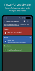 Screenshot of MacroDroid - Device Automation