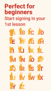 Screenshot of Lingvano: Sign Language - ASL