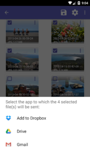 Screenshot of DiskDigger Pro file recovery