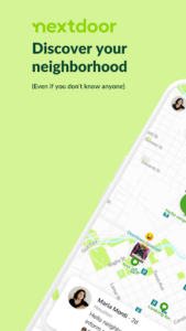 Screenshot of Nextdoor: Neighborhood network