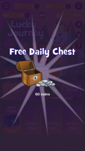 Screenshot of Lucky Journey Coin Pusher
