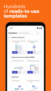 Screenshot of Lucidchart