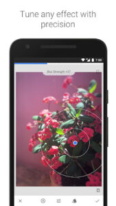Screenshot of Snapseed