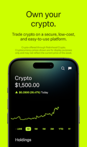 Screenshot of Robinhood: Investing for All