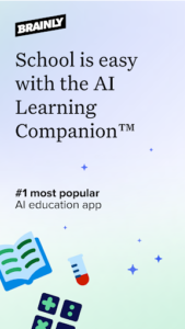 Screenshot of Brainly: AI Homework Helper