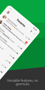 Screenshot of Threema. The Secure Messenger