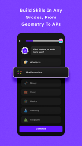 Screenshot of Answer.AI - Your AI tutor
