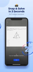 Screenshot of AIR MATH. Homework Helper