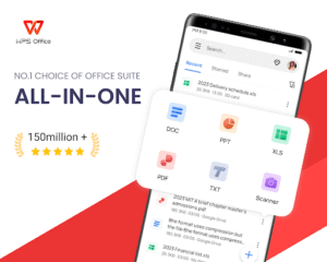 Screenshot of WPS Office-PDF,Word,Sheet,PPT