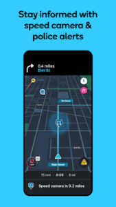 Screenshot of Waze Navigation & Live Traffic