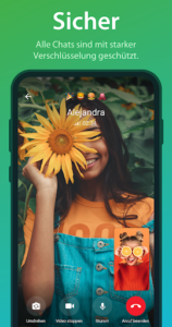 Screenshot of Telegram