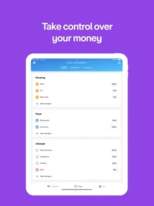 Screenshot of Buddy: Budget Planner App