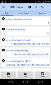 Screenshot of 3C ROM Manager (root)