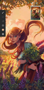 Screenshot of Infinite Painter