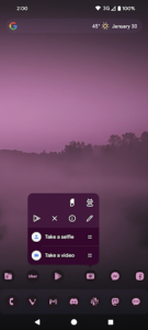 Screenshot of Nova Launcher