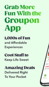 Screenshot of Groupon – Deals & Coupons