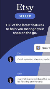 Screenshot of Etsy Seller: Manage Your Shop