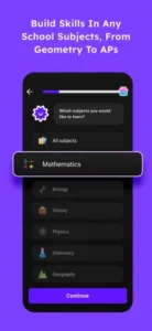 Screenshot of Answer.AI - Your AI tutor