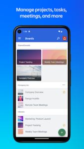 Screenshot of Trello: Manage Team Projects