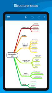 Screenshot of SimpleMind Lite - Mind Mapping