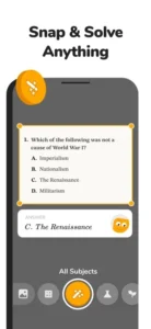 Screenshot of Studdy: AI Tutor Homework App