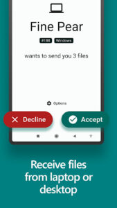 Screenshot of LocalSend: Transfer Files