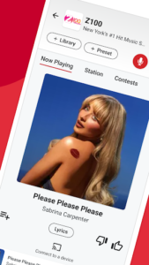 Screenshot of iHeart: Music, Radio, Podcasts