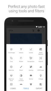 Screenshot of Snapseed