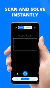 Screenshot of PhotoSolve: AI Homework Helper