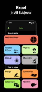 Screenshot of Solvo - Math Homework Helper