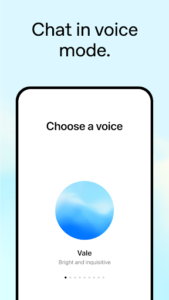 Screenshot of ChatGPT