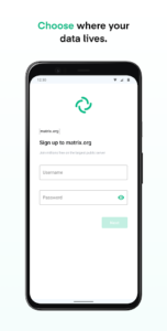 Screenshot of Element - Secure Messenger