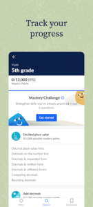 Screenshot of Khan Academy