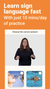 Screenshot of Lingvano: Sign Language - ASL
