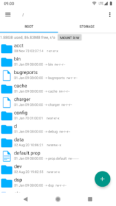 Screenshot of Root Explorer