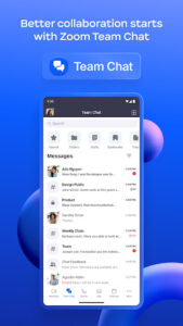Screenshot of Zoom Workplace