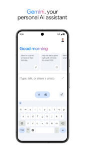 Screenshot of Google Gemini