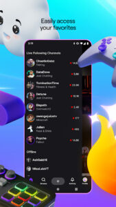 Screenshot of Twitch: Live Streaming