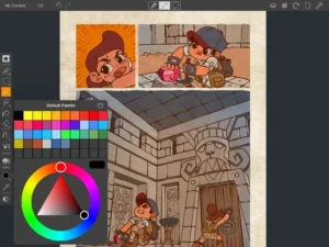Screenshot of Comic Draw by plasq