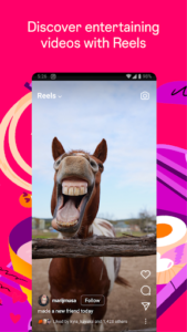 Screenshot of Instagram