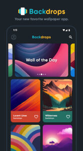 Screenshot of Backdrops - Wallpapers