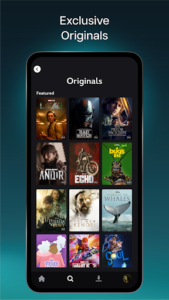 Screenshot of Disney+
