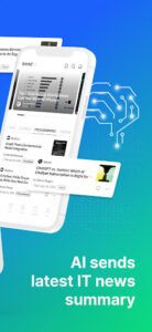 Screenshot of Toldrop AI - Tech News Trends