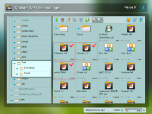 Screenshot of X-plore File Manager