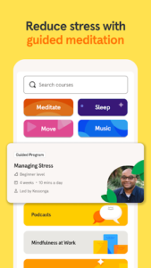 Screenshot of Headspace: Meditation & Sleep